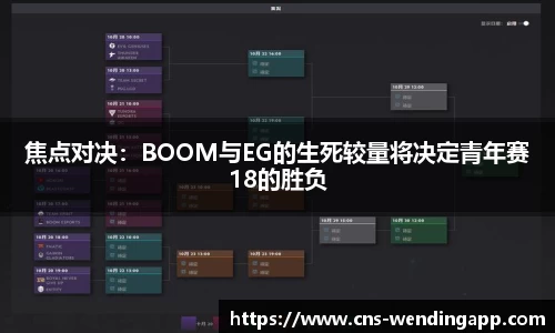 焦点对决：BOOM与EG的生死较量将决定青年赛18的胜负